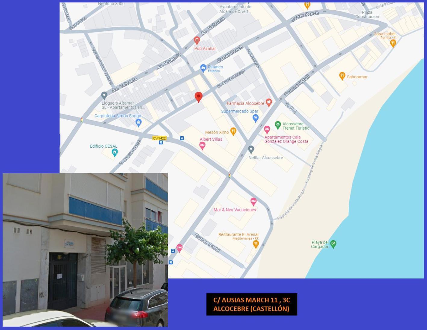 Apartamento Tres Ce Alcoceber Экстерьер фото